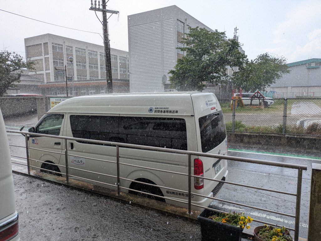 ゲリラ豪雨！！